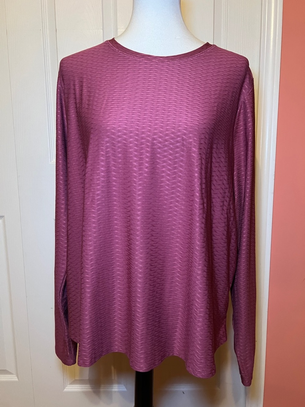 Vively Women’s Athletic Long Sleeve Top 2X